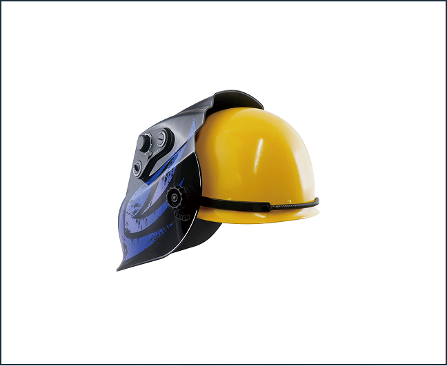 フルフェイスタイプ（ヘルメット装着）